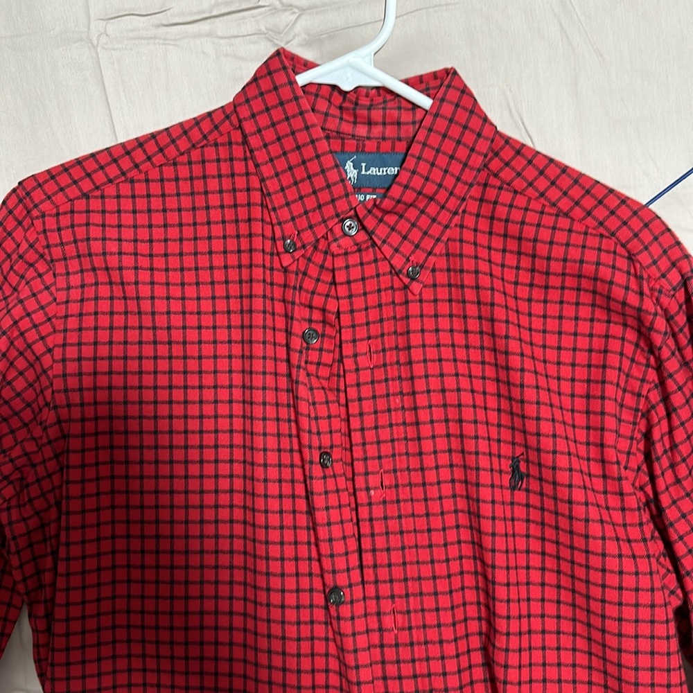Plaid Ralph Lauren button down - Picture 3 of 3